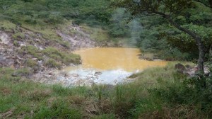 Ein vulkansk innsjø.