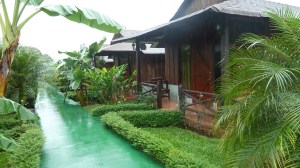 Og her i denne "hytta" budde eg. 